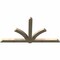 Ekena Millwork Redmond Rough Sawn Timber Gable Bracket, Douglas Fir, 108"W x 58"H x 4"D x 6"F, 13/12 Pitch GBW108X58X0406RED00RDF - alternate 4
